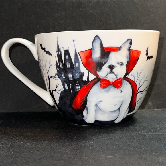 Portobello by Design Bone China 16oz Mug Count Dogula Halloween - Picture 3 of 7